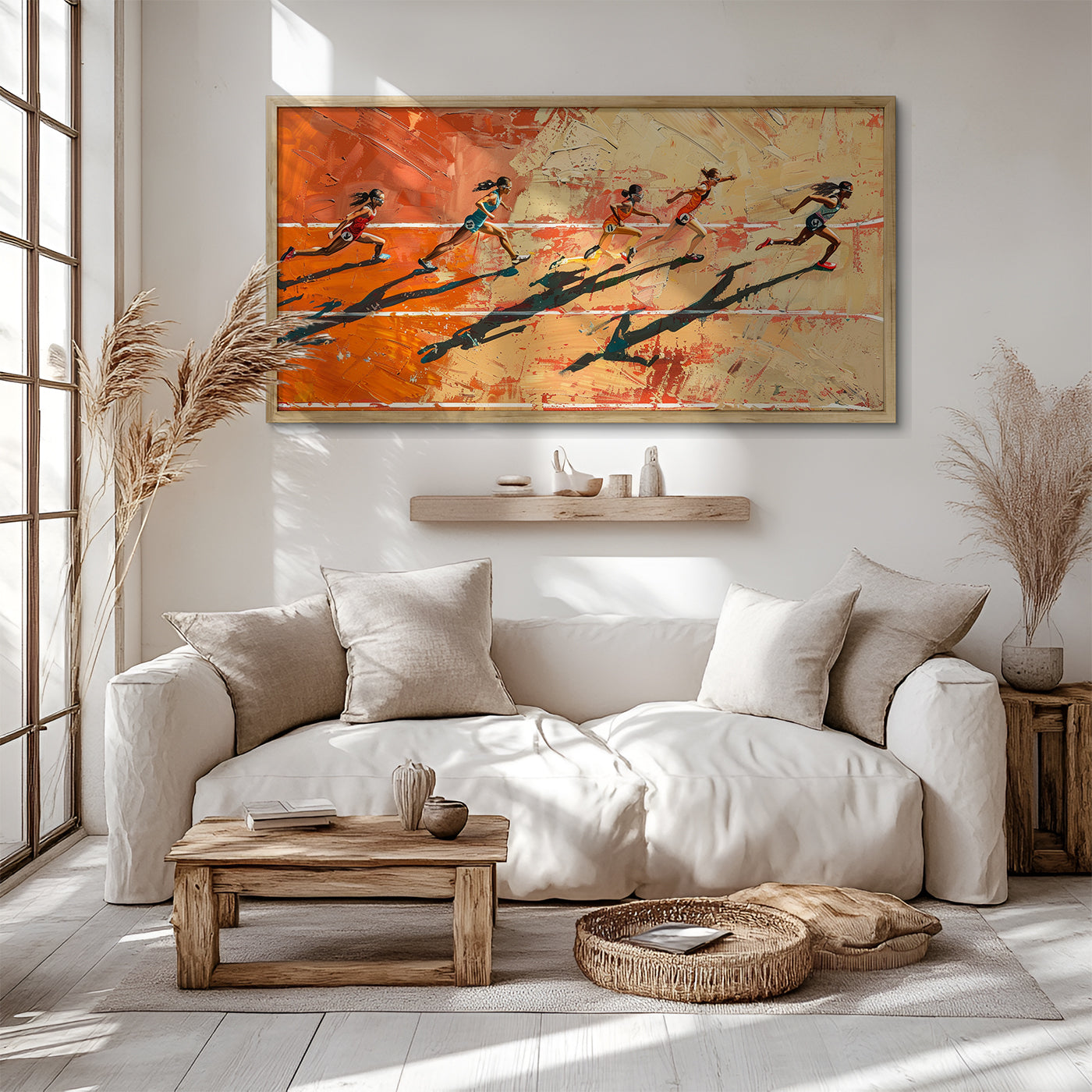 Modern Art in a Lifestyle Setting