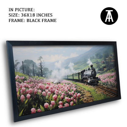 Artwork in Metal Earling Silver Frame