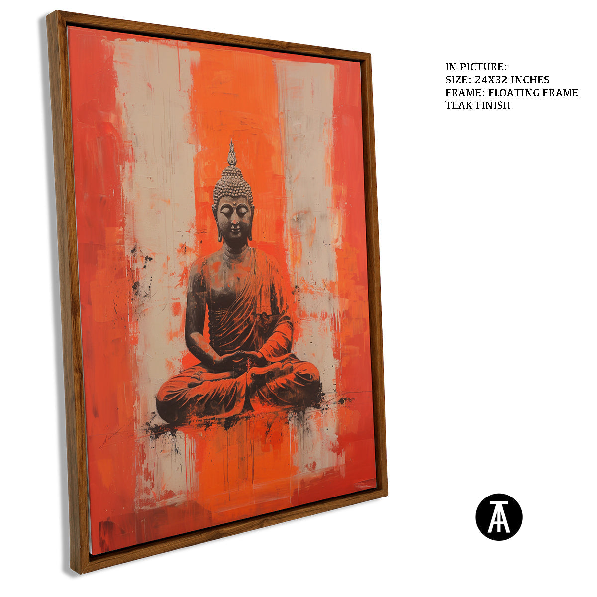 Artwork in Floating Frame