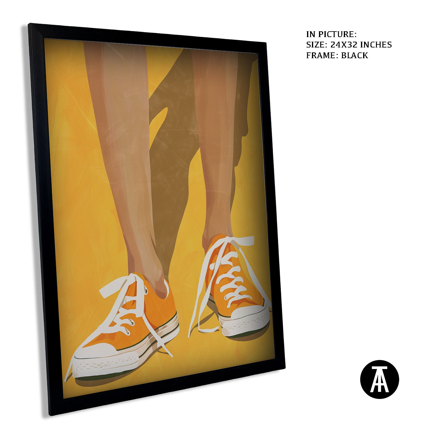 Artwork in Black Frame