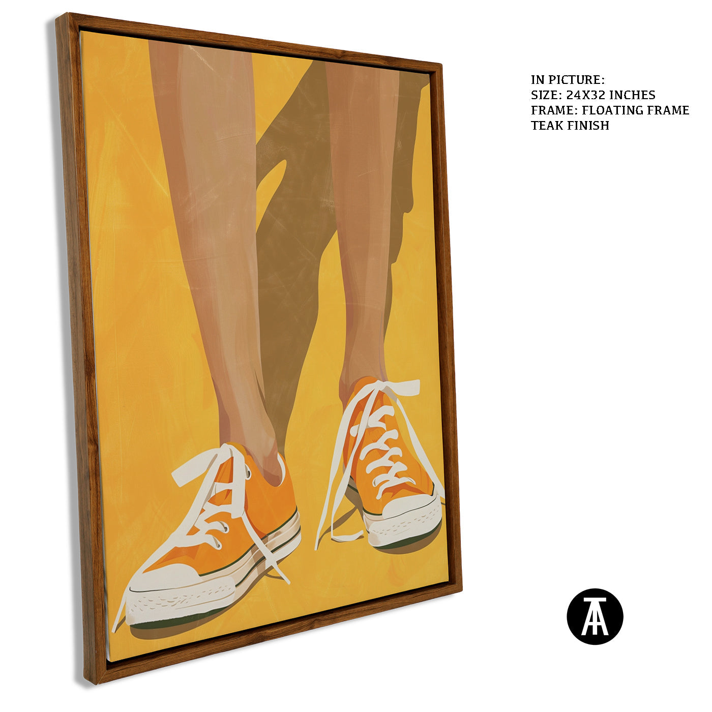 Artwork in Floating Frame