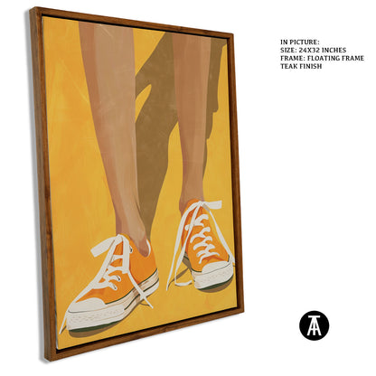 Artwork in Floating Frame