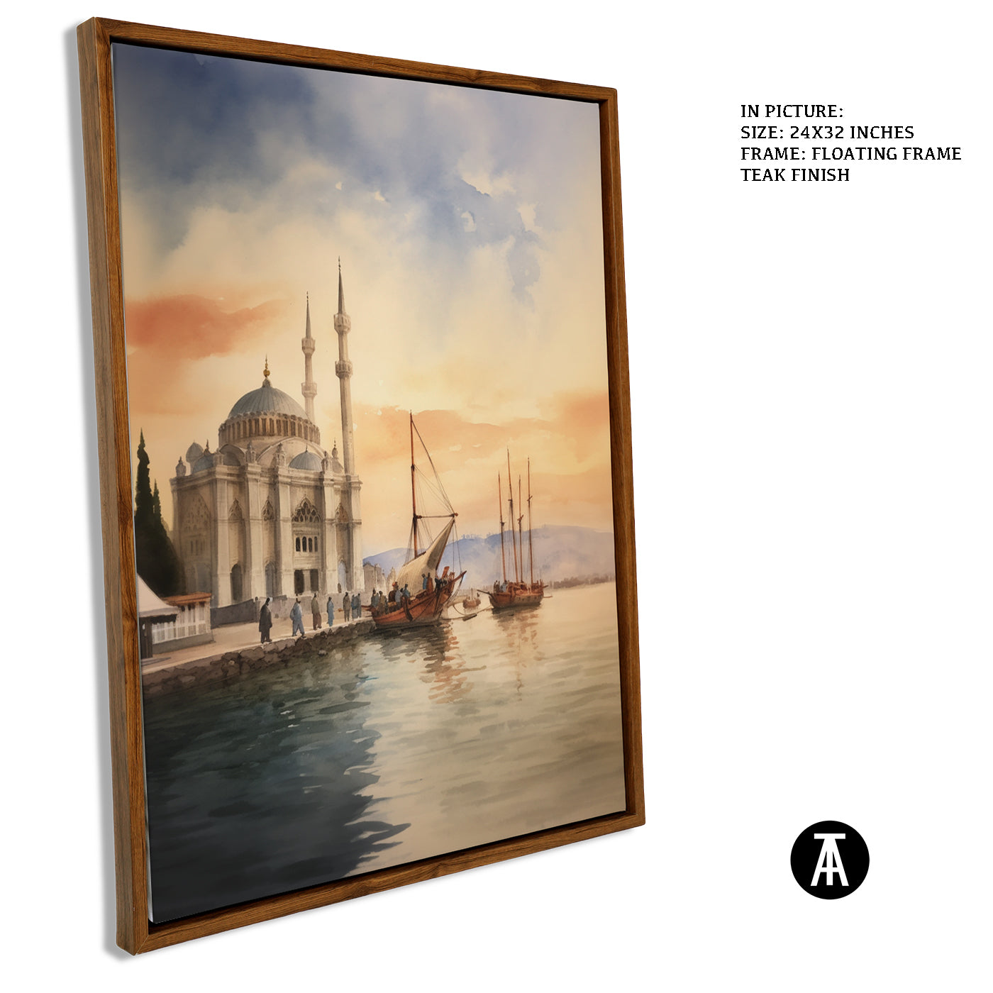 Artwork in Floating Frame