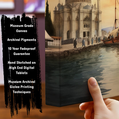 Information about Istanbul Canvas Art Print
