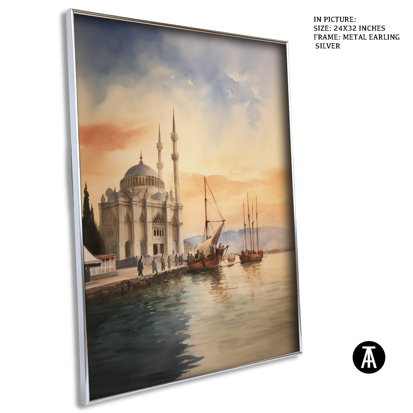 Artwork in Black Frame