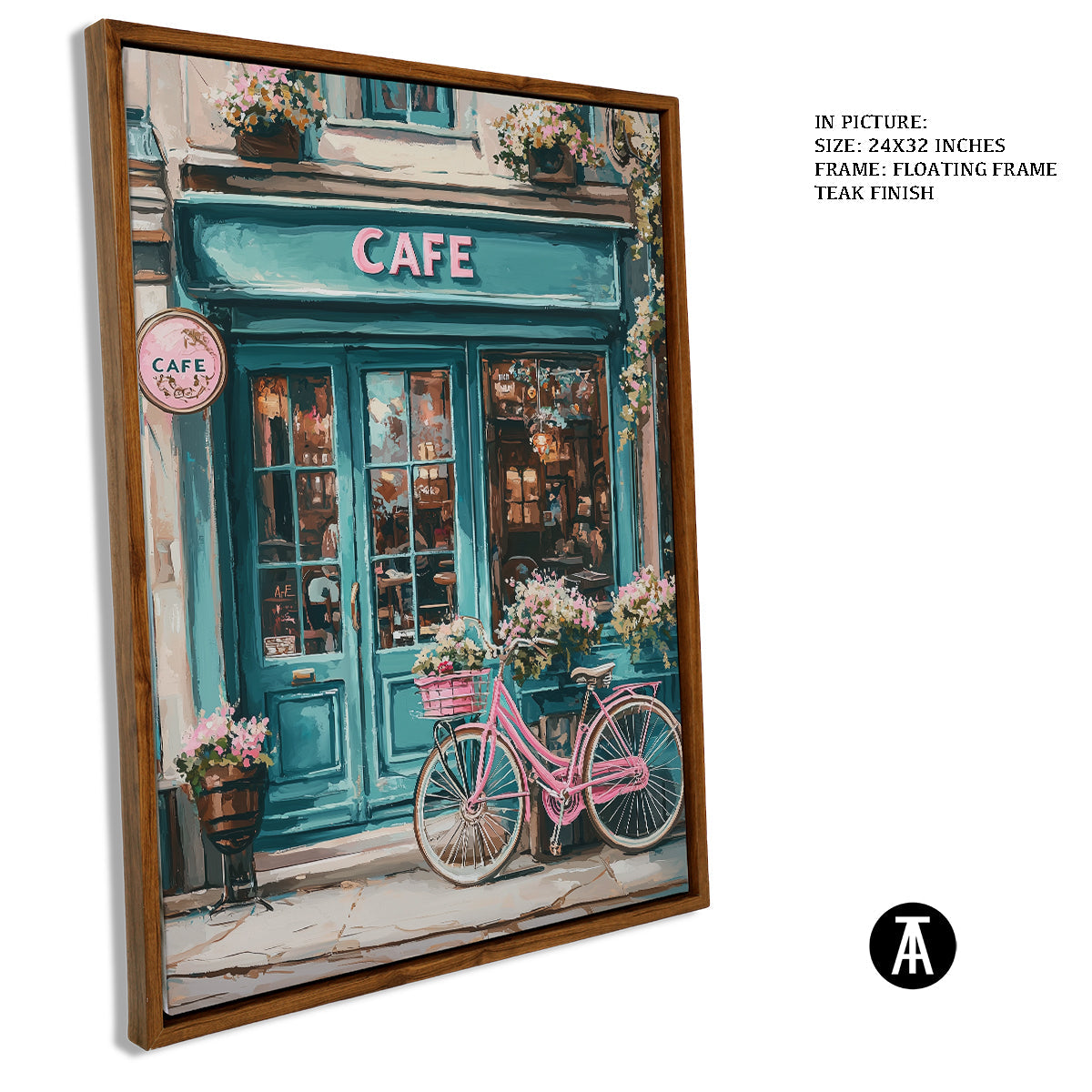 Artwork in Floating Frame