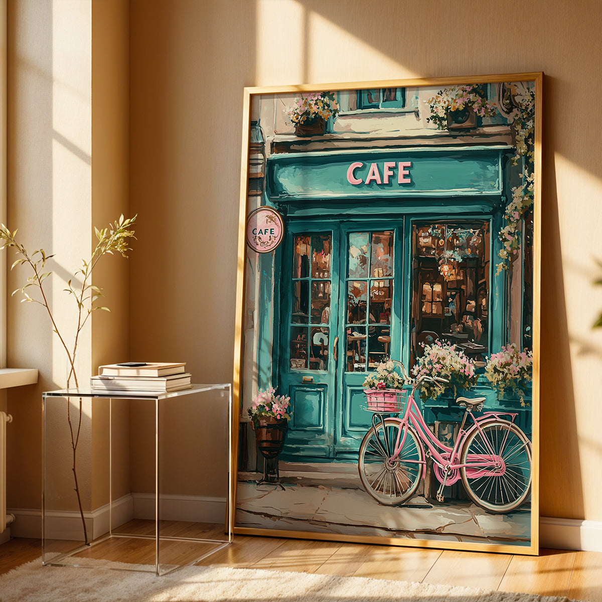 Limited Edition Painting in a Lifestyle Setting