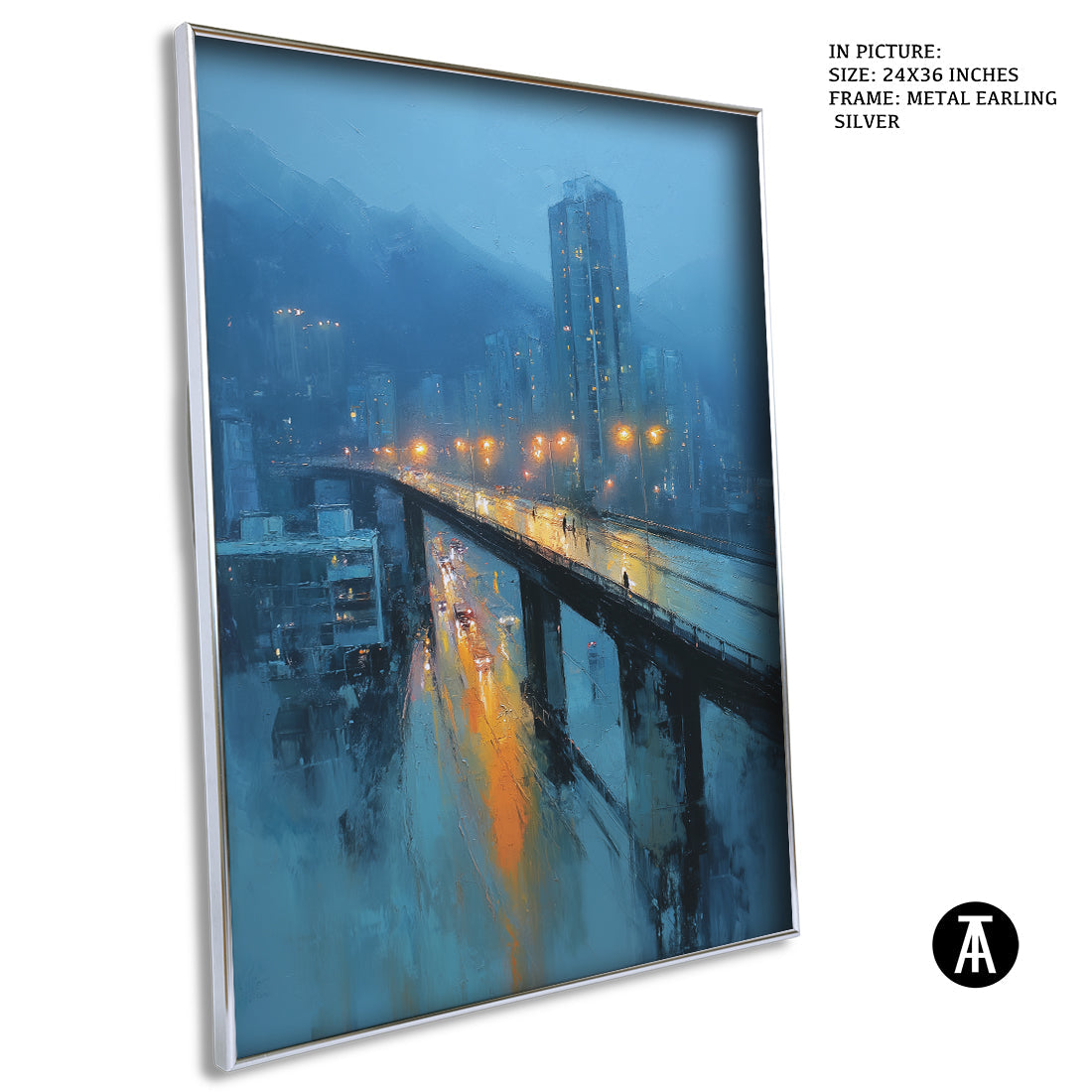 Artwork in Black Frame