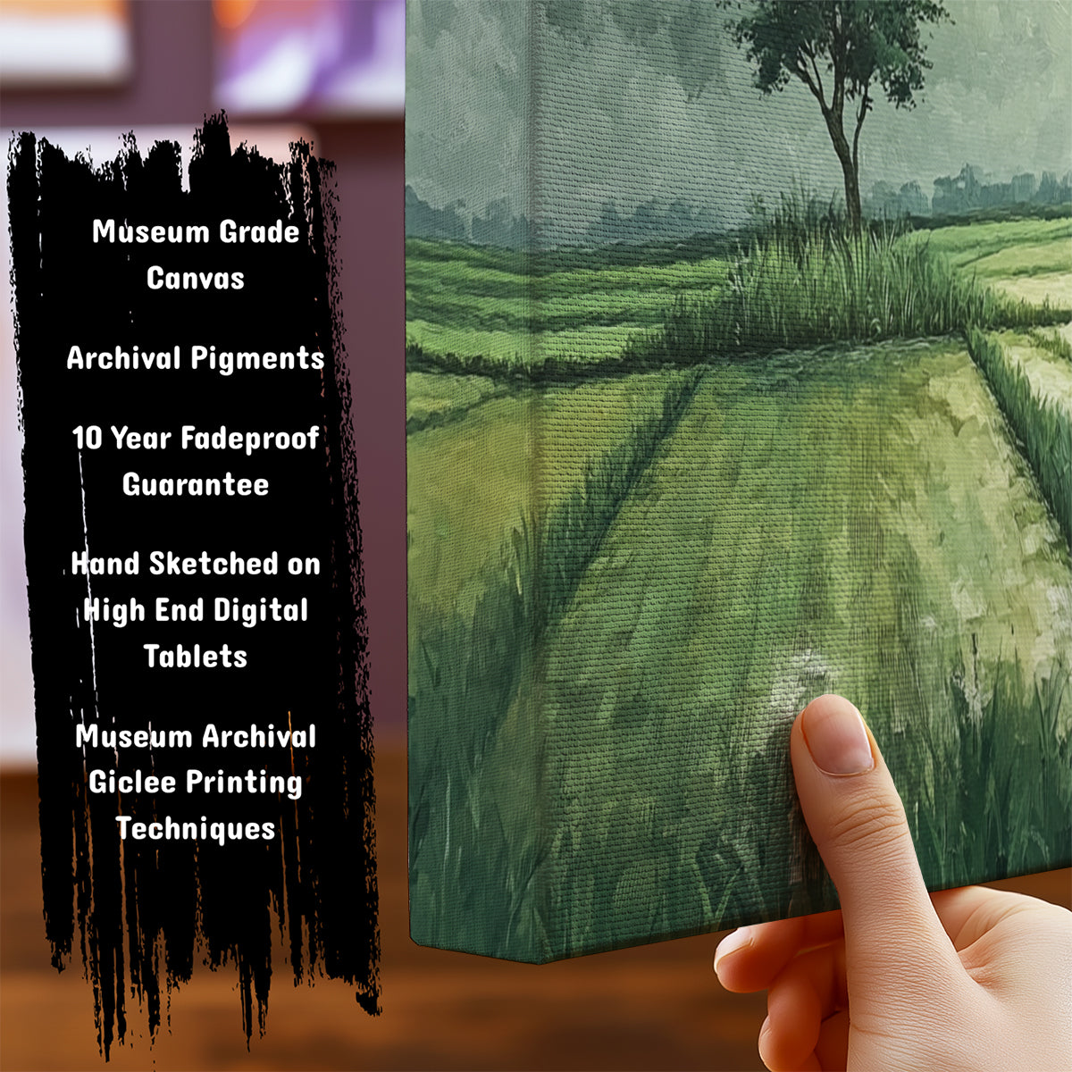 Paddy Fields & Nature - Vaastu Art