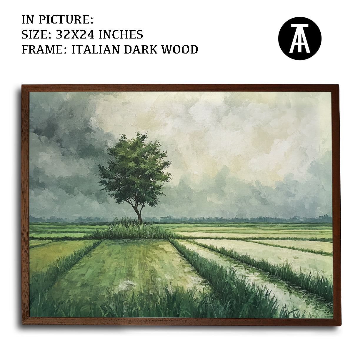 Paddy Fields & Nature - Vaastu Art