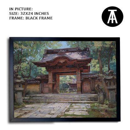 Artwork in Metal Earling Silver Frame