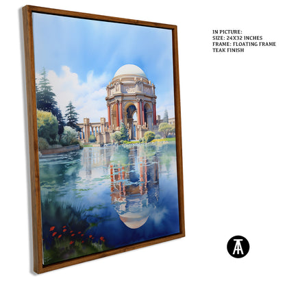 Artwork in Floating Frame