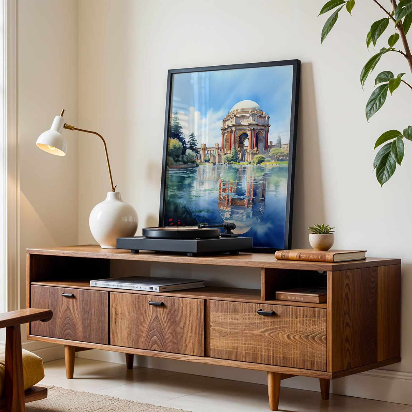 California Artwork in a Lifestyle Setting