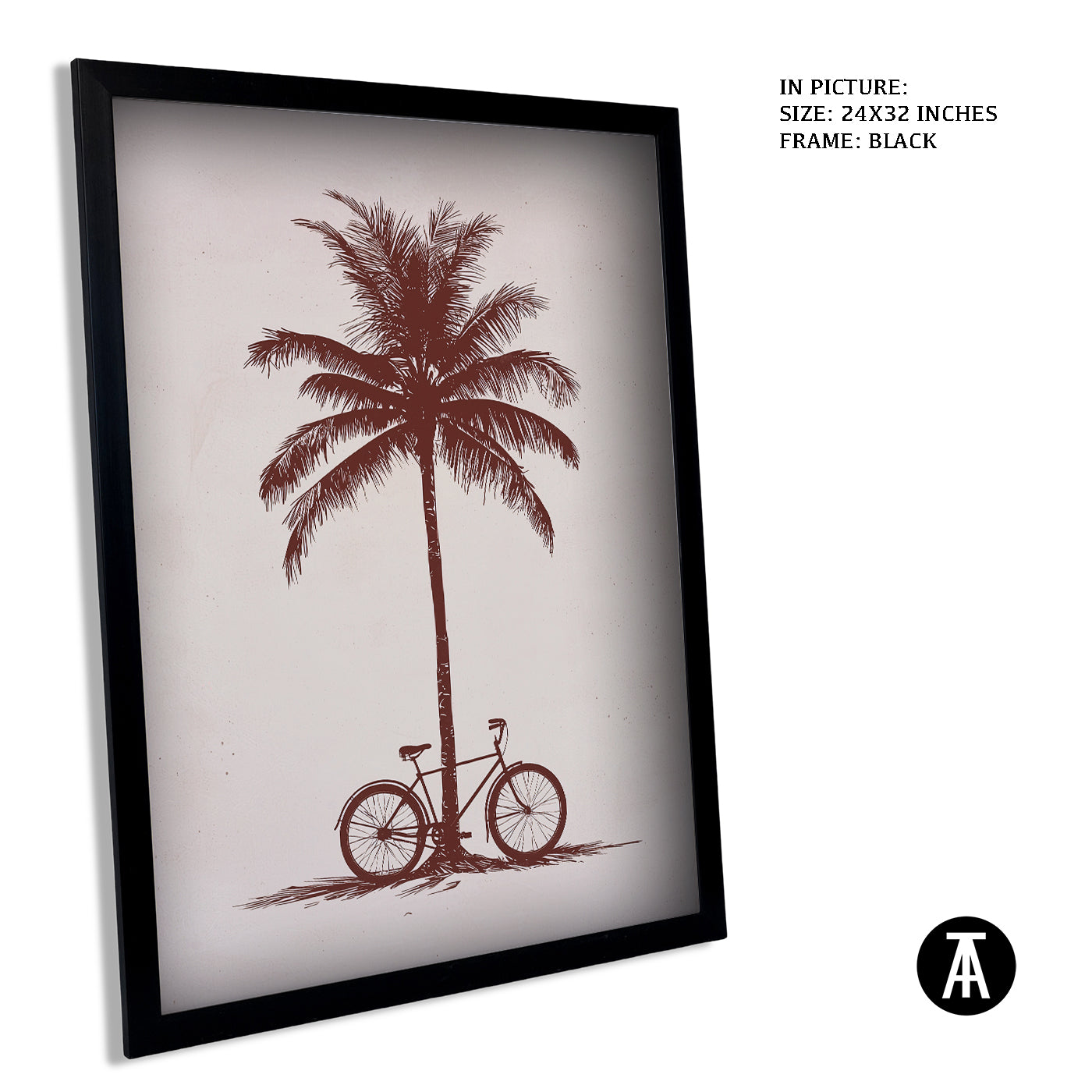 Artwork in Metal Earling Silver Frame