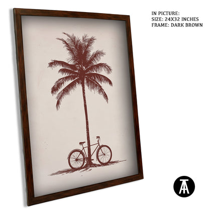 Artwork in Metal Champagne Gold Frame