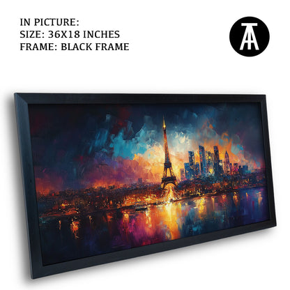 Artwork in Metal Earling Silver Frame