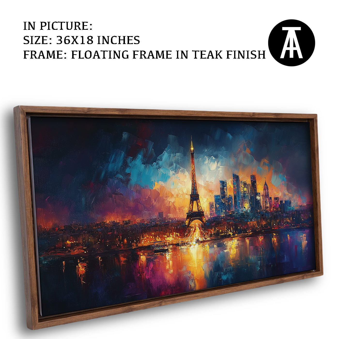 Artwork in Floating Frame