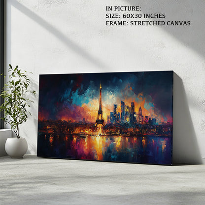 Artwork in Natural Wood Frame