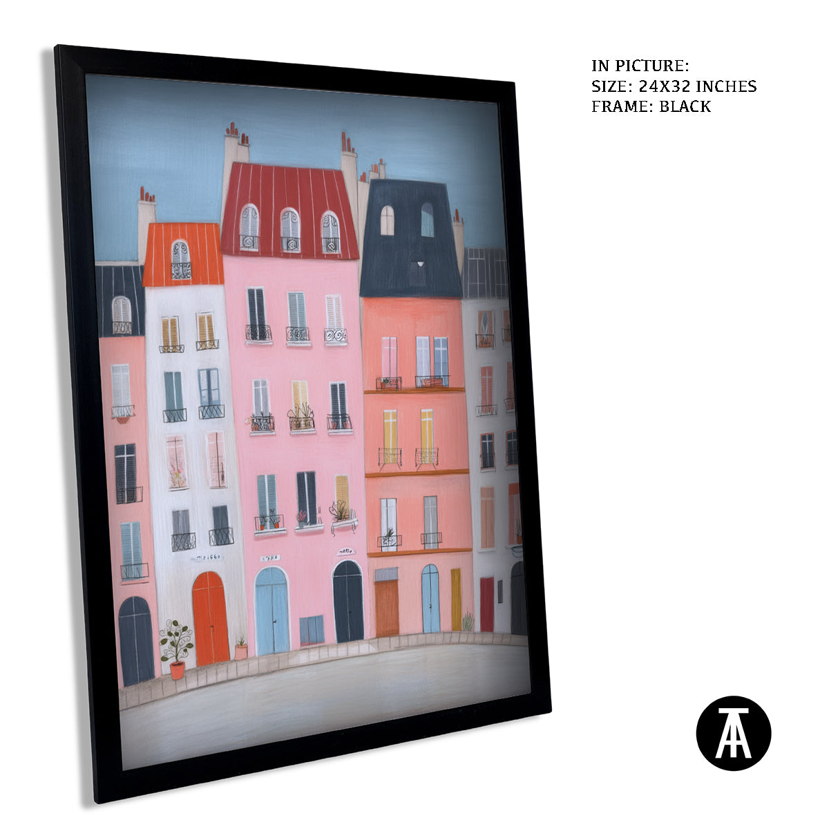 Artwork in Black Frame