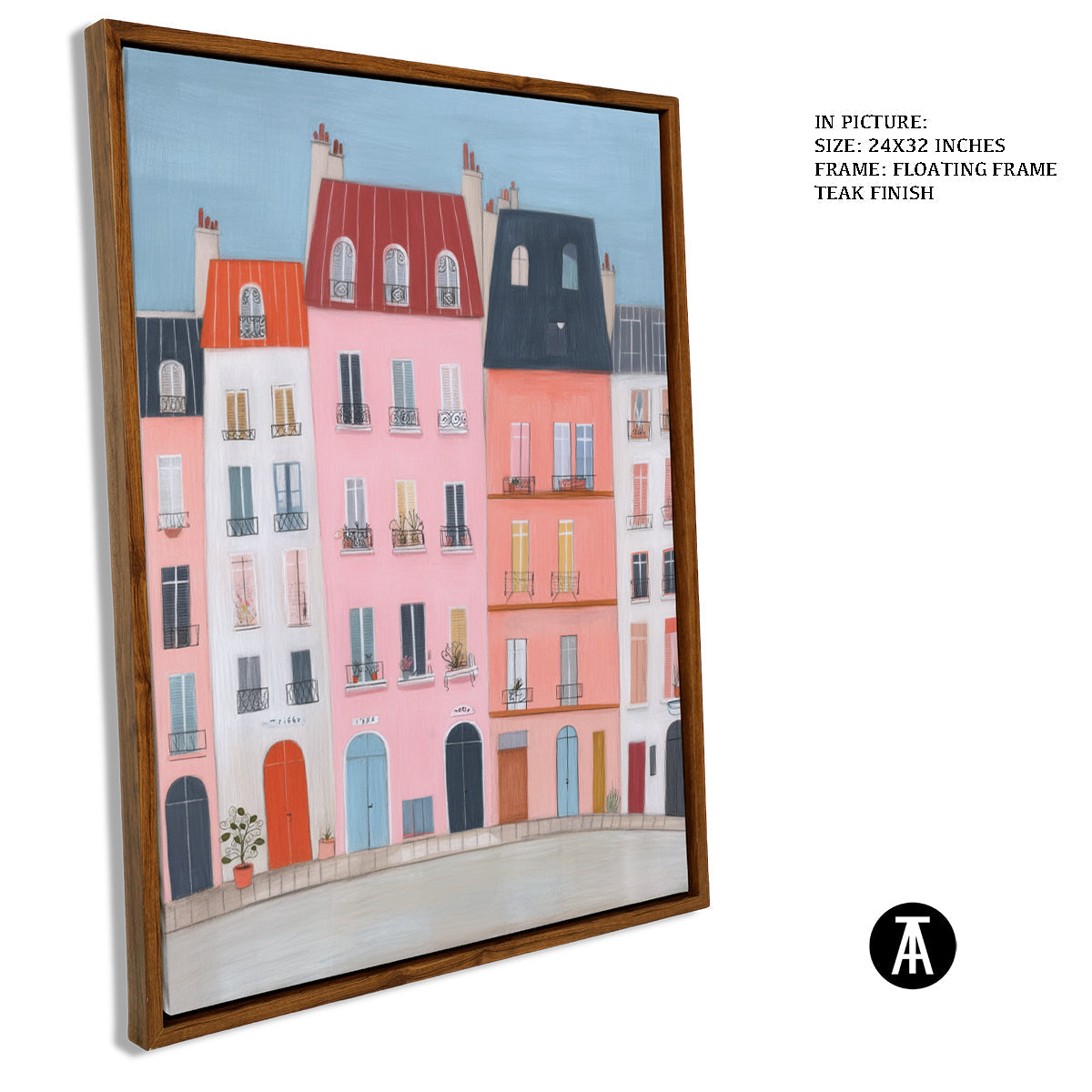 Artwork in Floating Frame