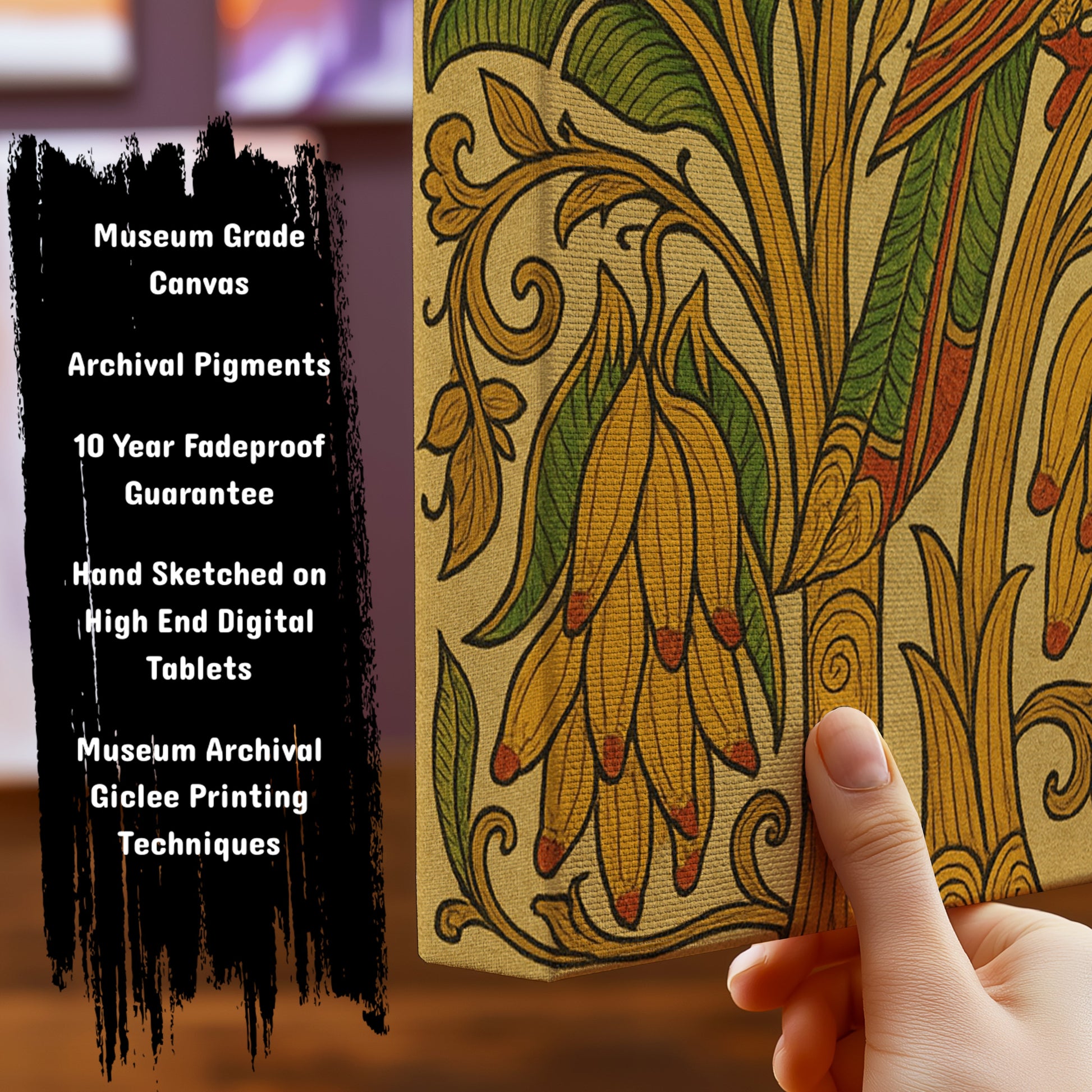 Information about Indian Art Canvas Art Print