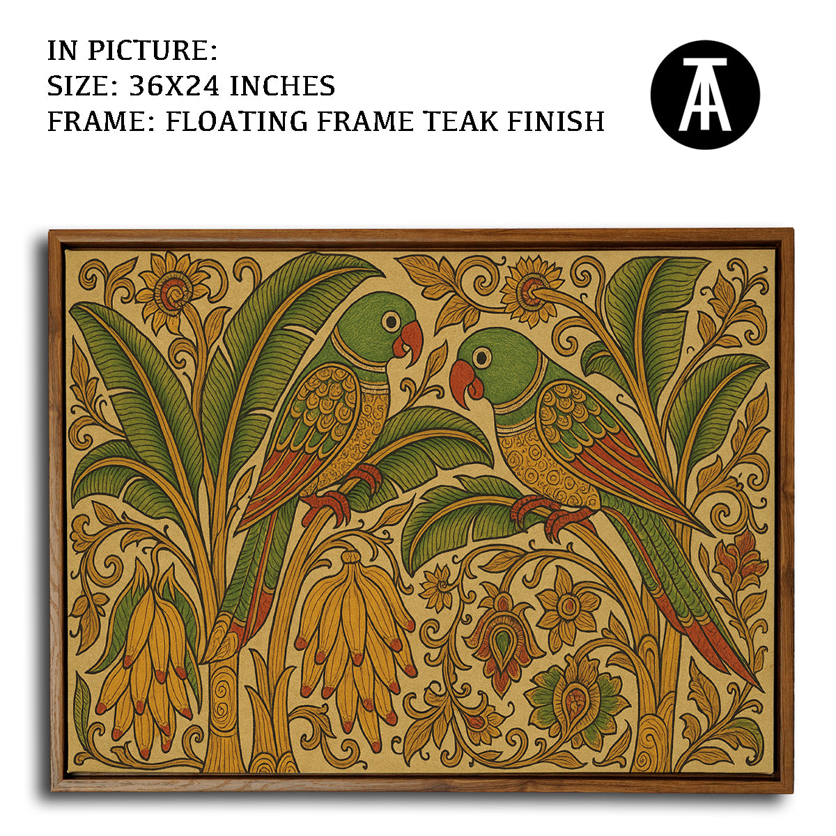 Artwork in Floating Frame