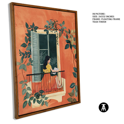 Artwork in Floating Frame