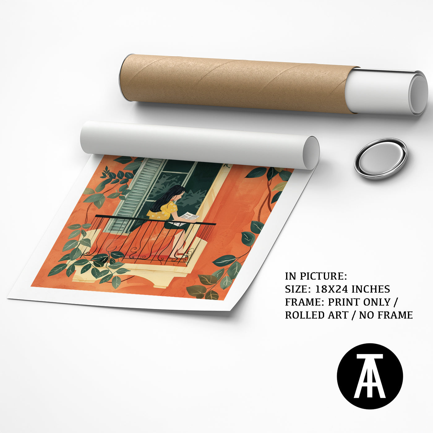 Artwork as Print Only or Rolled Art