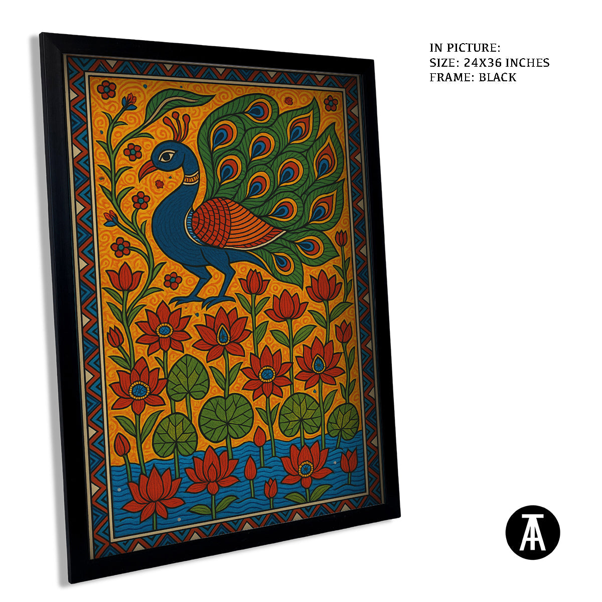 Artwork in Black Frame