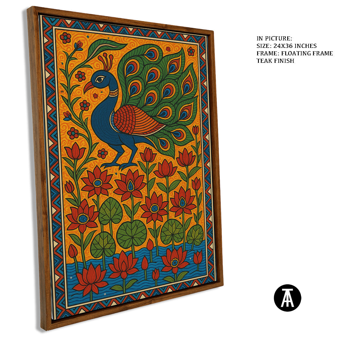 Artwork in Floating Frame