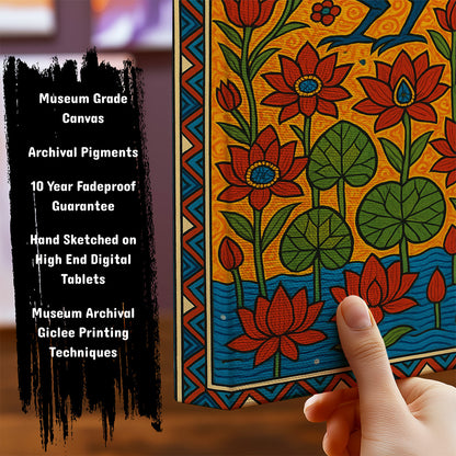 Information about Indian Art Canvas Art Print