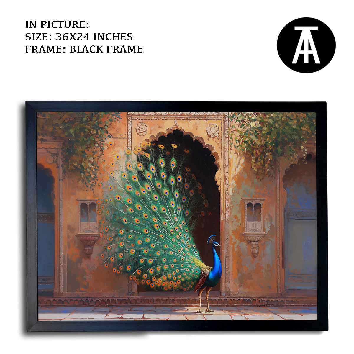 Artwork in Black Frame