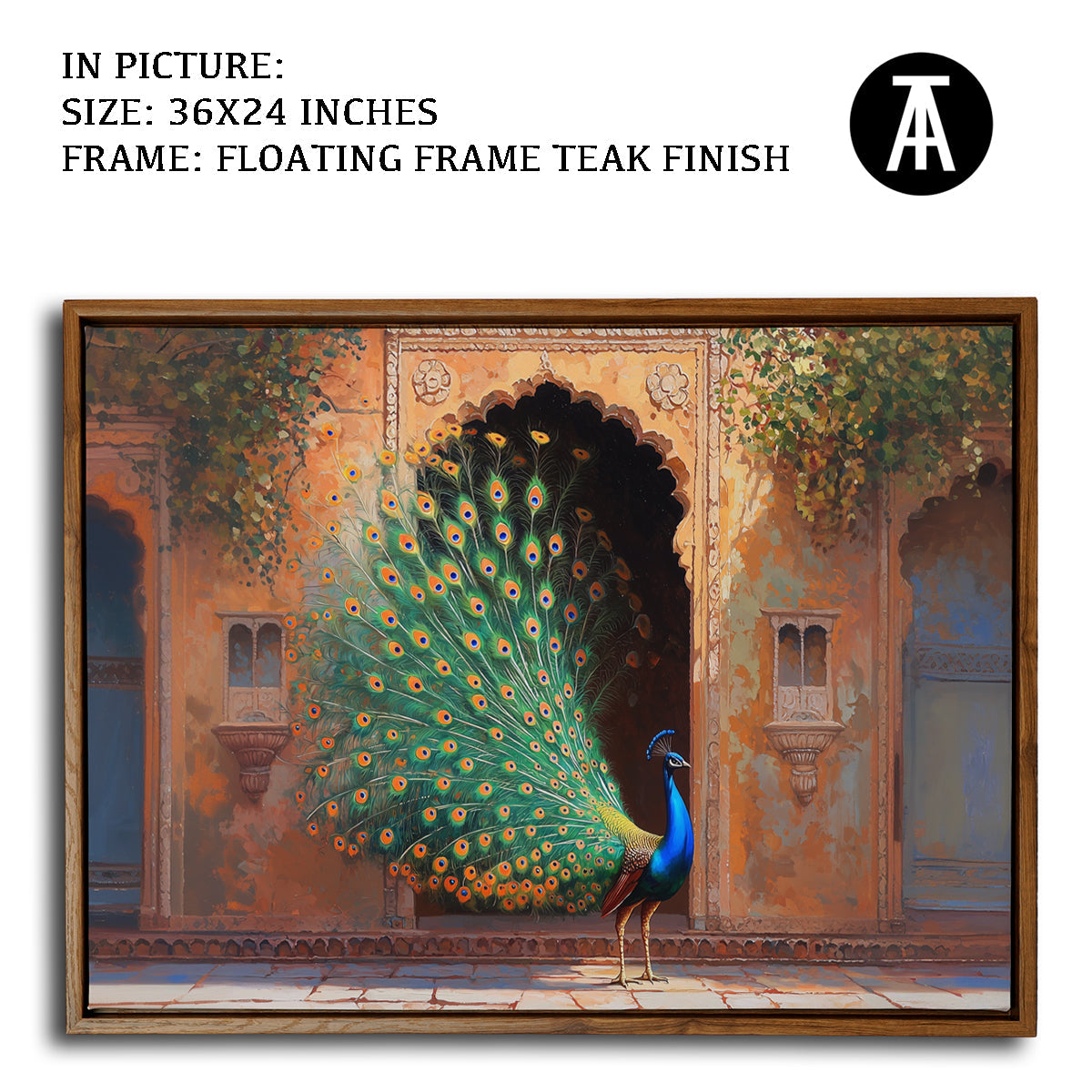 Artwork in Floating Frame