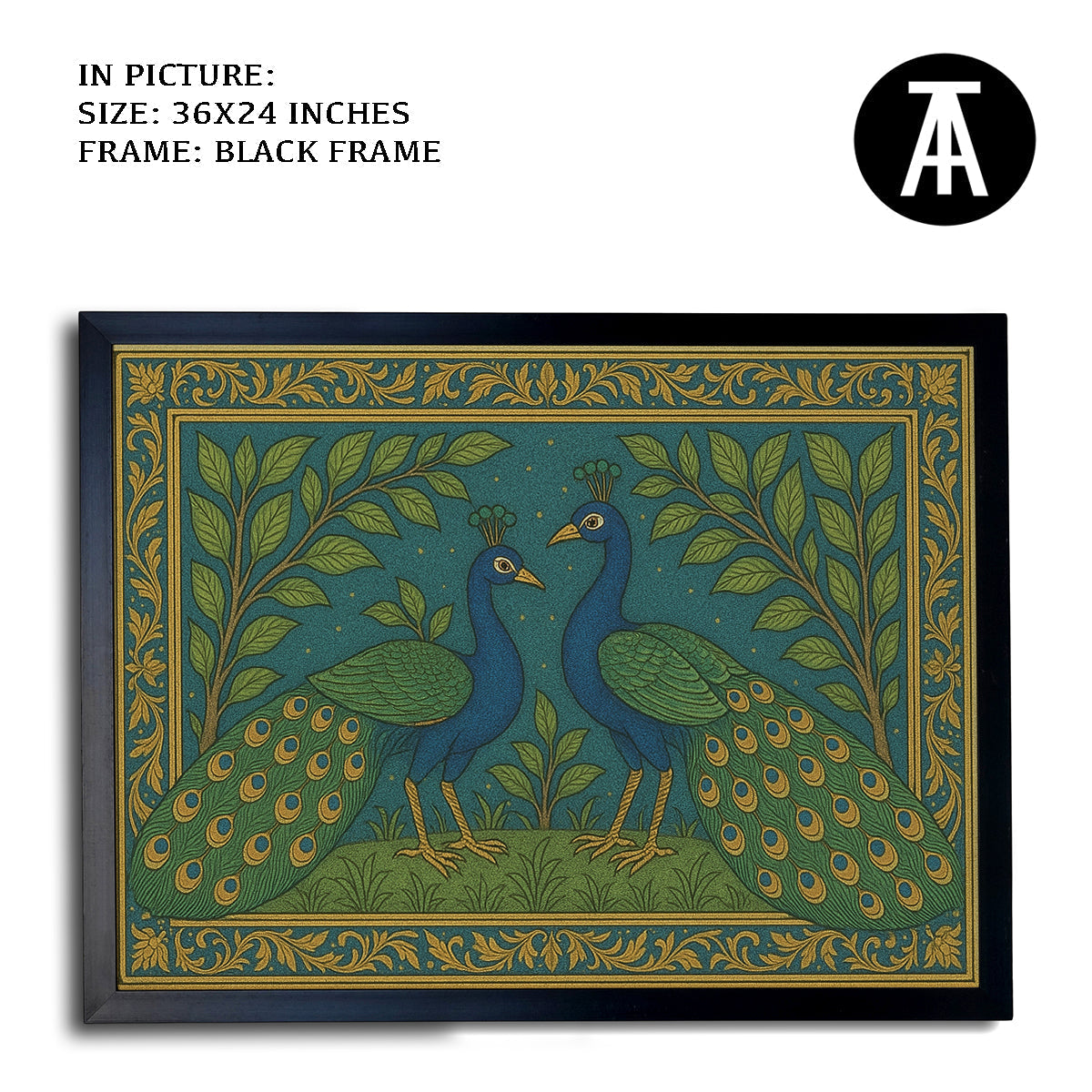 Artwork in Black Frame