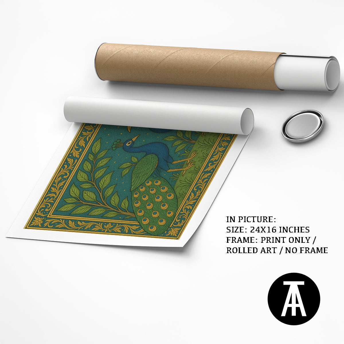 Artwork as Print Only / Rolled Art