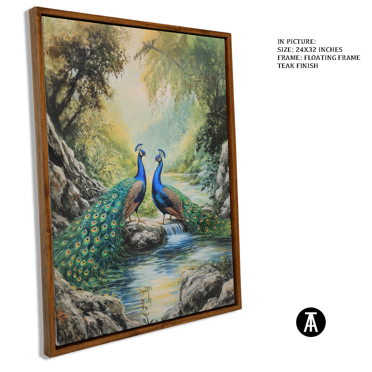 Artwork in Floating Frame
