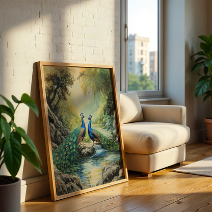 Indian Artwork in a Lifestyle Setting