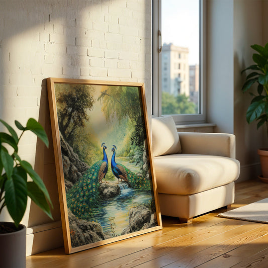 Indian Artwork in a Lifestyle Setting