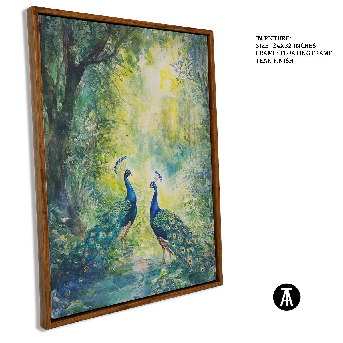 Artwork in Floating Frame