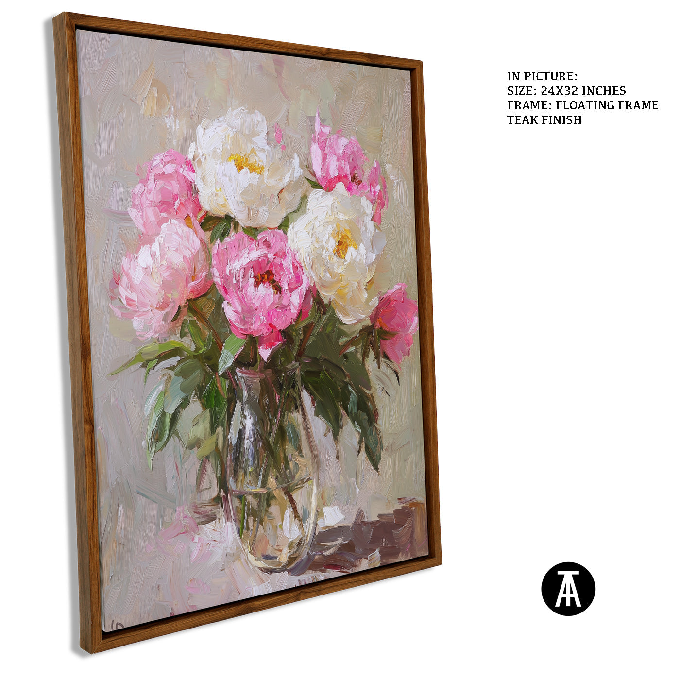 Artwork in Floating Frame