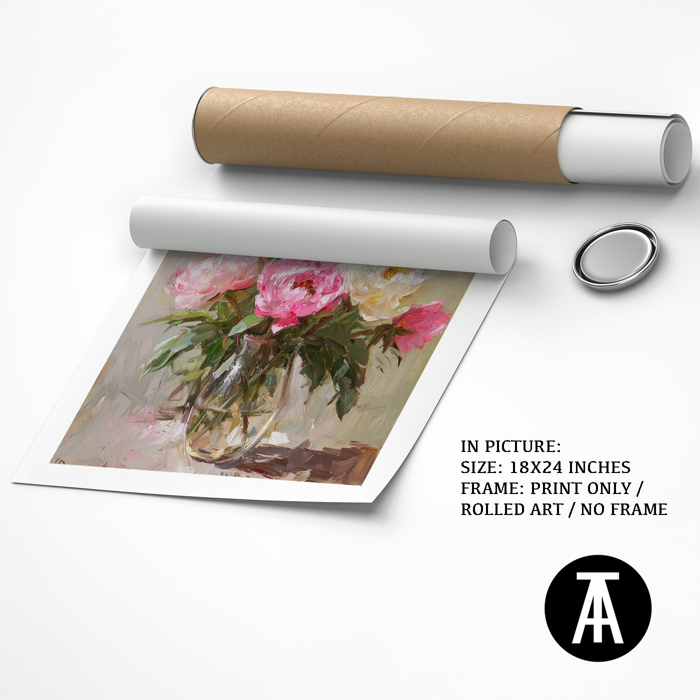 Artwork as Print Only or Rolled Art