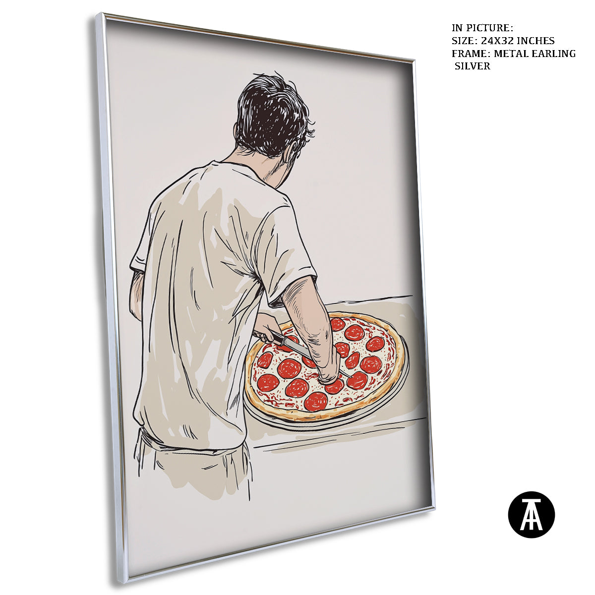 Artwork in Black Frame