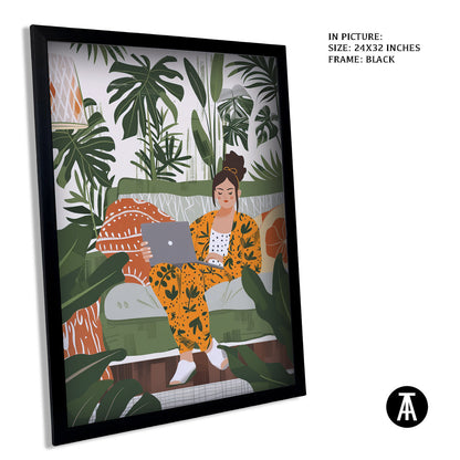 Artwork in Black Frame