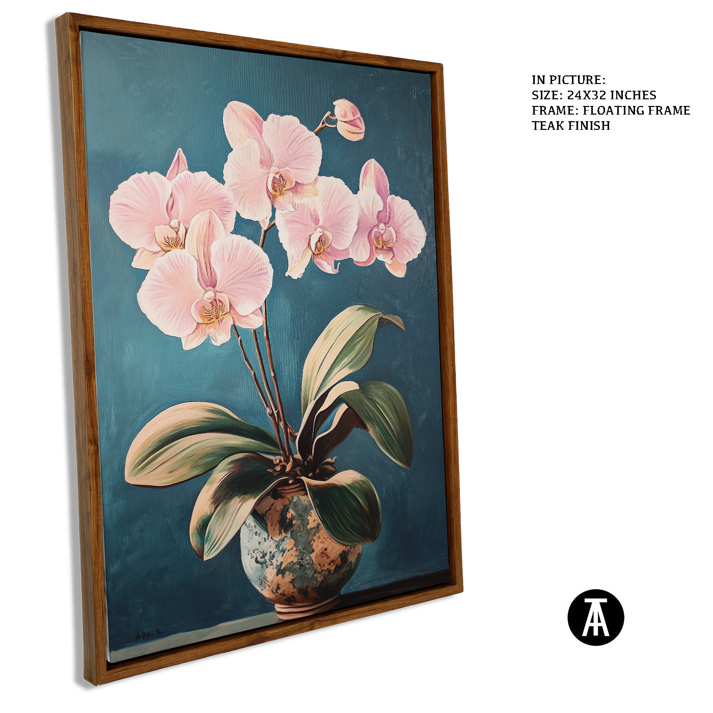 Artwork in Floating Frame
