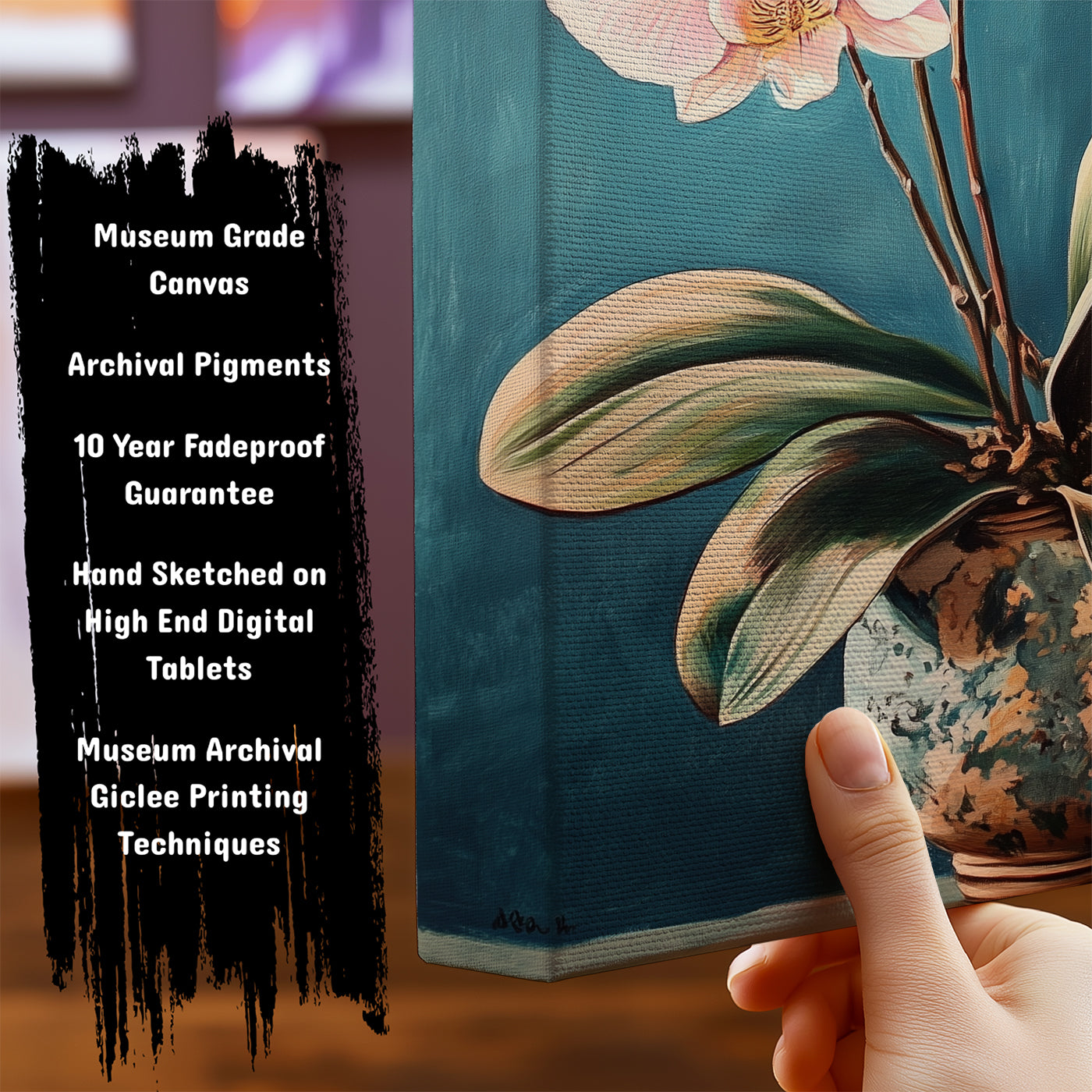 Information about Floral Botanical Canvas Art Print