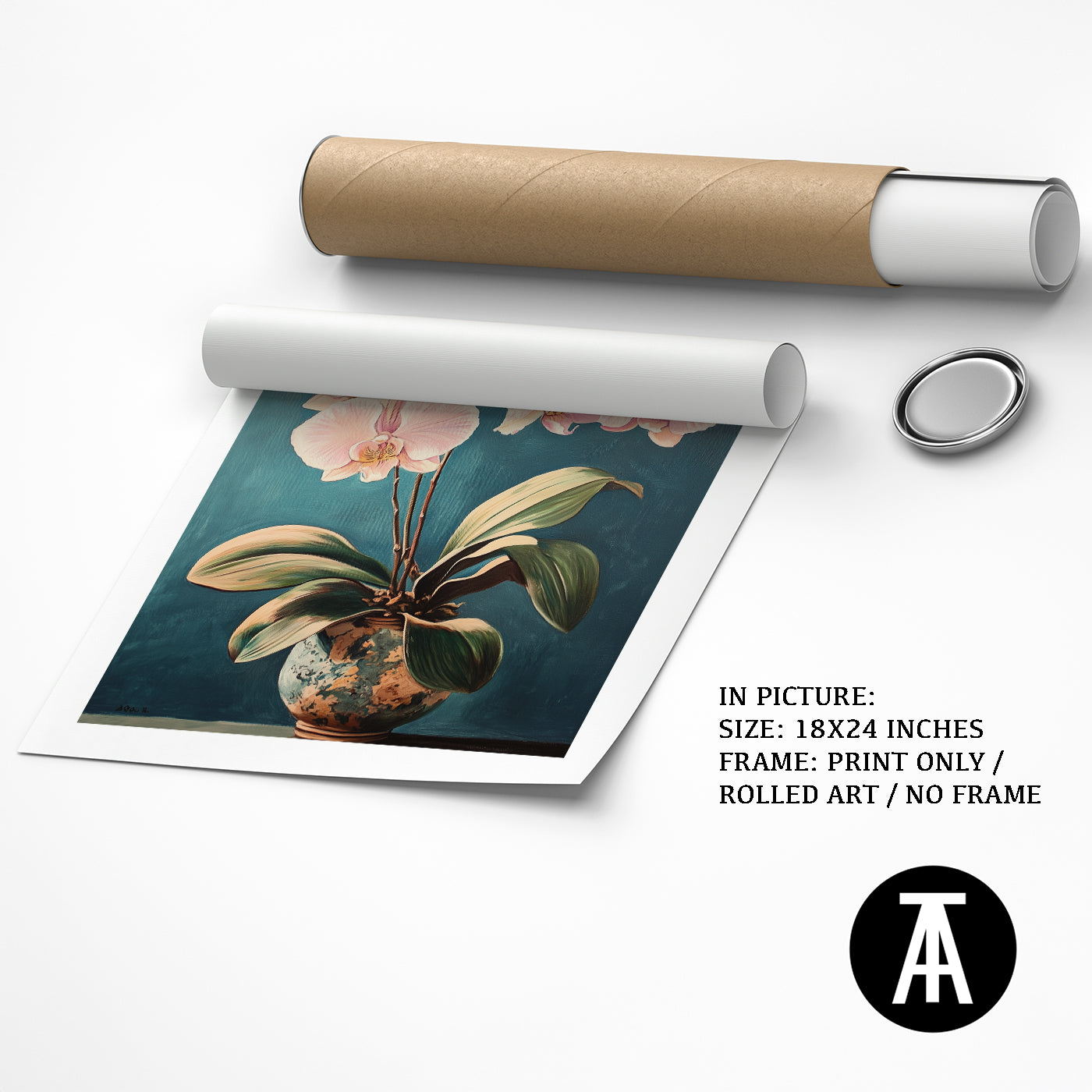 Artwork as Print Only or Rolled Art