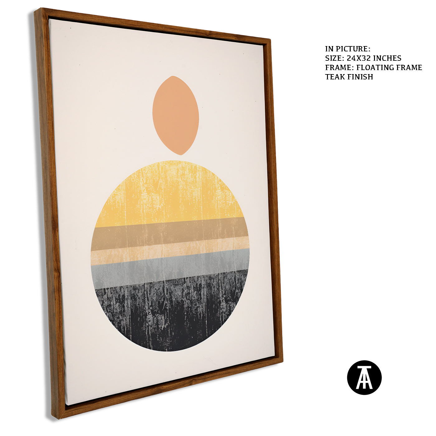 Artwork in Floating Frame