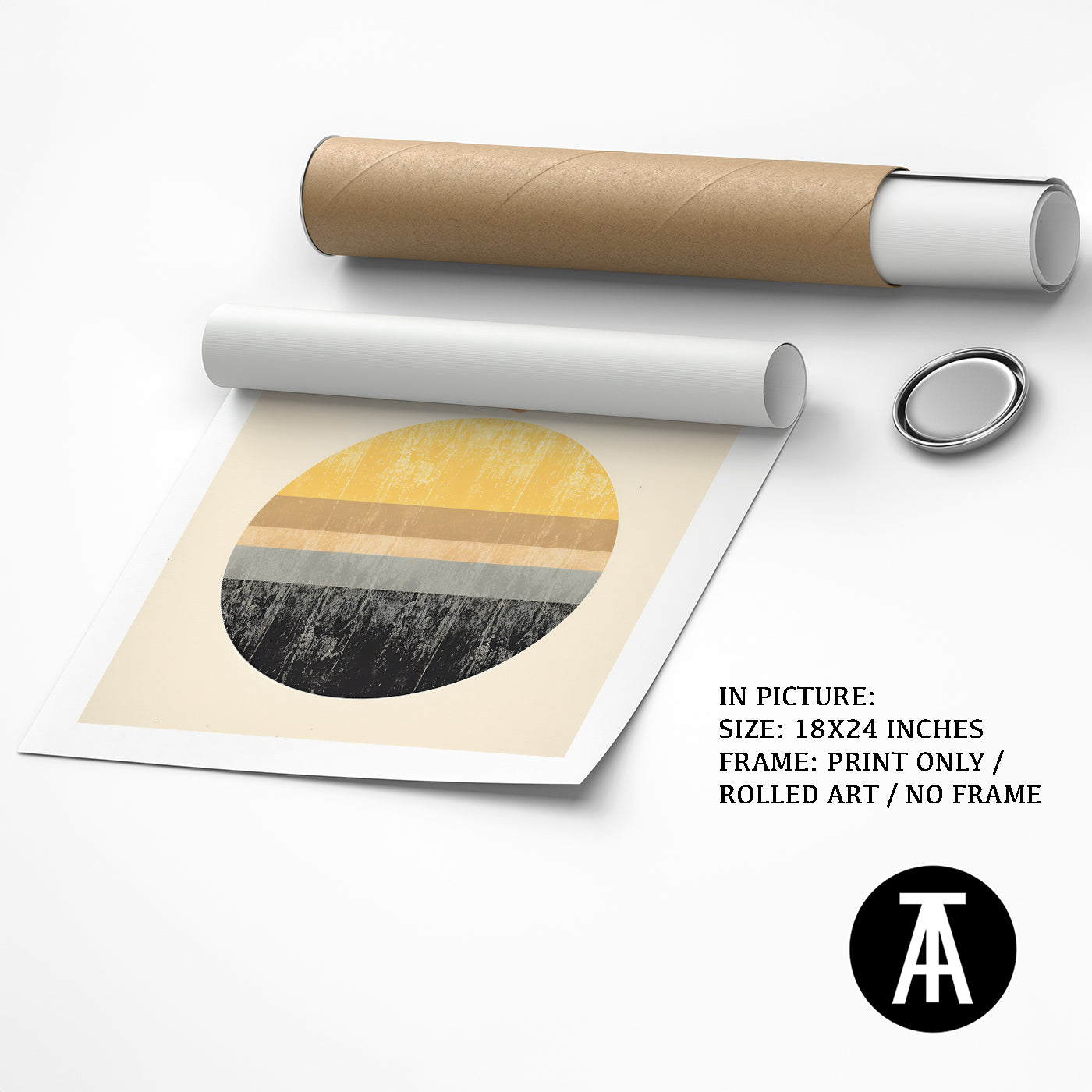 Artwork as Print Only or Rolled Art