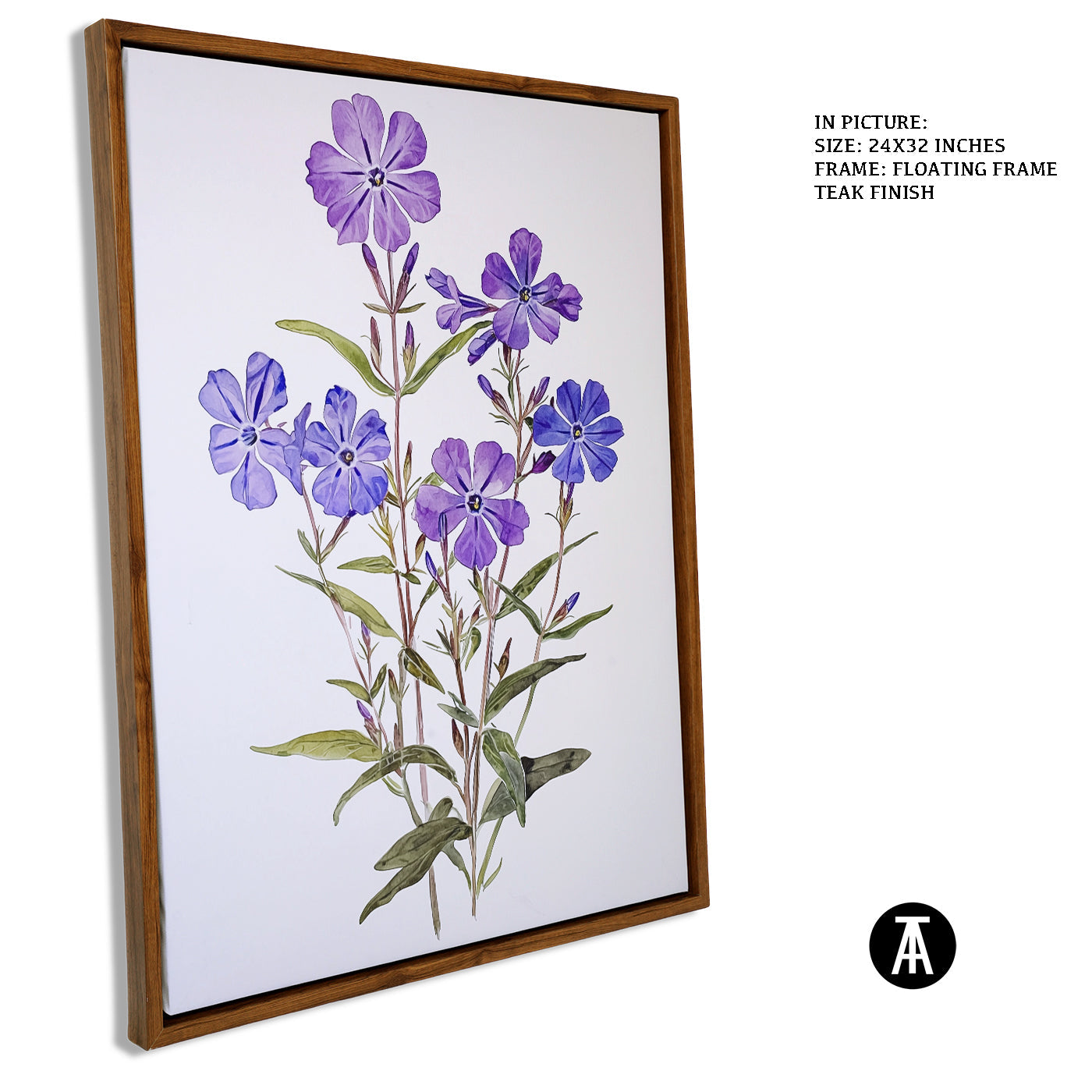 Artwork in Floating Frame