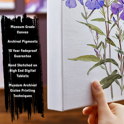 Information about Floral Botanical Canvas Art Print